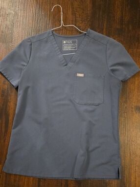 Catarina Women's Scrub Top, Space Case